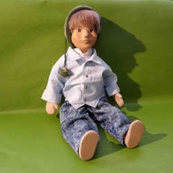 Sasha - Kurspuppe (Gipskopf)